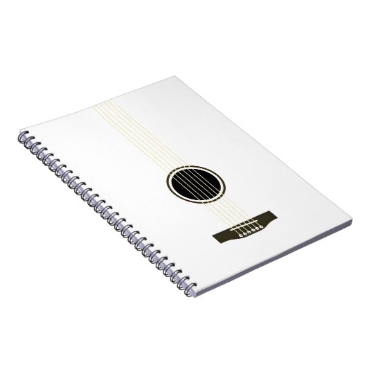 Gitarrennote Notizblock (Rechte Seite)