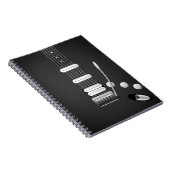 GitarrenNotebook Notizblock (Rechte Seite)
