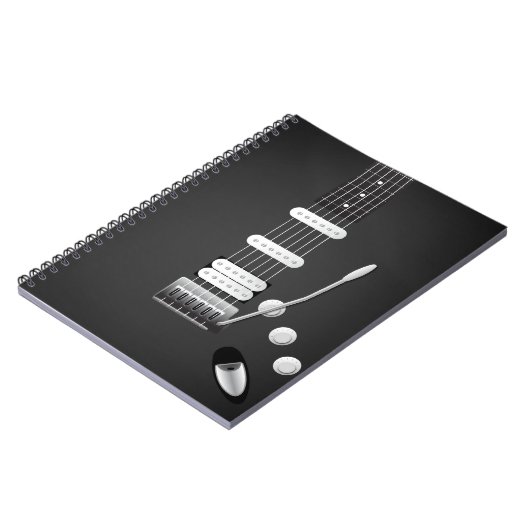 GitarrenNotebook Notizblock (Linke Seite)