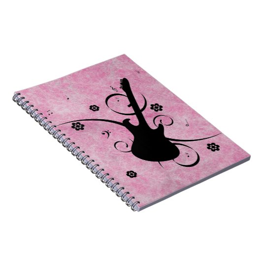 GitarrenNotebook Notizblock (Rechte Seite)