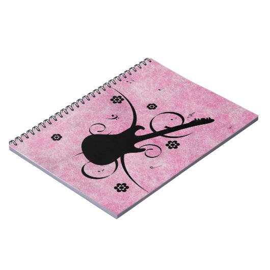 GitarrenNotebook Notizblock (Linke Seite)