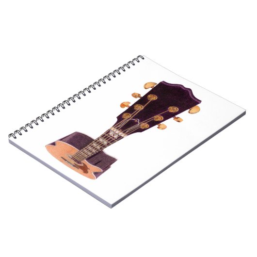 GitarrenNotebook Notizblock (Linke Seite)