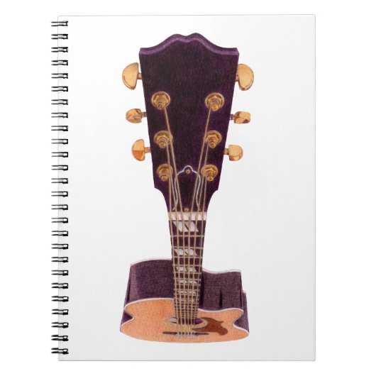 GitarrenNotebook Notizblock (Vorderseite)