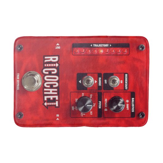 Gitarrenpedal-Badmatte Badematte (Vorderseite)
