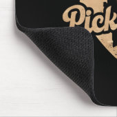 Gitarrenplättchen Jesus Musik Pastor Frohe Ostern Mousepad (Ecke)