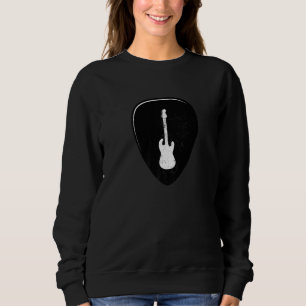 Gitarrenplättchen Musikinstrumente Gitarrist   Sweatshirt