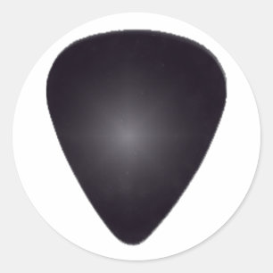 Gitarrenplecktrum Runder Aufkleber