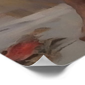 Gitarrenposter Pantoletten Kunst, Dichtung und Mus Poster (Ecke)