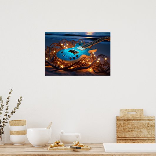 Gitarrenposter Poster (Küche)