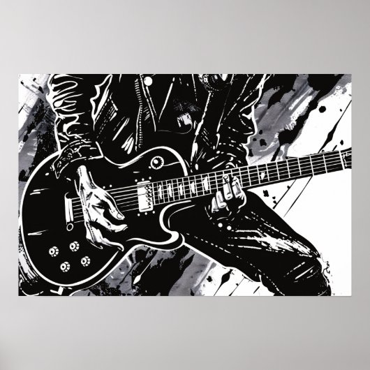 Gitarrenposter Poster (Vorne)