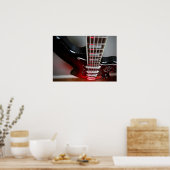 Gitarrenposter Poster (Küche)