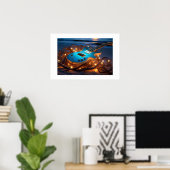 Gitarrenposter Poster (Heimbüro)