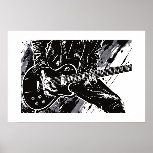 Gitarrenposter Poster (Vorne)