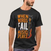 Gitarrenratgeber Inspirationsmusik Lover T-Shirt (Vorderseite)