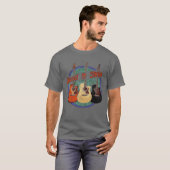 Gitarrenretro T-Shirt (Vorne ganz)