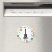 Gitarrenring Blume Magnet (In Situ (Geschirrspüler))