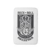 Gitarrenrock-Design Badematte (Vorderseite Vertikal)