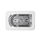 Gitarrenrock-Design Badematte (Vorderseite)