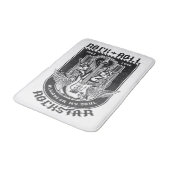 Gitarrenrock-Design Badematte (Schrägansicht)