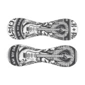 Gitarrenrock-Design Baseball (Paneele)