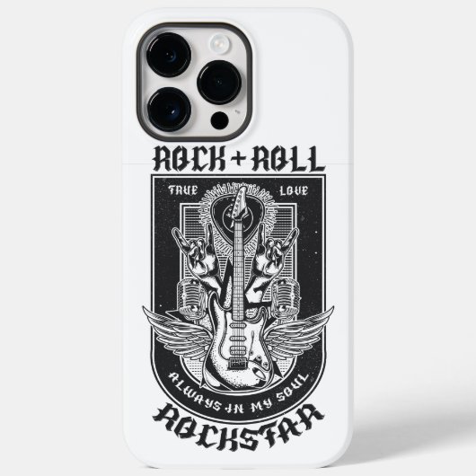 Gitarrenrock-Design Case-Mate iPhone Hülle (Rückseite)