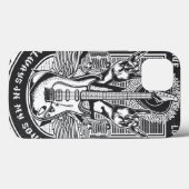 Gitarrenrock-Design Case-Mate iPhone Hülle (Rückseite (Horizontal))