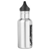 Gitarrenrock-Design Edelstahlflasche (Links)