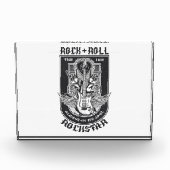 Gitarrenrock-Design Fotoblock (Vorderseite)