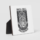 Gitarrenrock-Design Fotoplatte (Vorderseite)