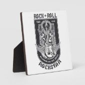 Gitarrenrock-Design Fotoplatte (Vorderseite)