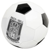 Gitarrenrock-Design Fußball (Dreiviertel)