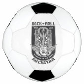 Gitarrenrock-Design Fußball (Vorderseite)