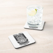 Gitarrenrock-Design Getränkeuntersetzer (Rechte Seite)