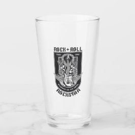 Gitarrenrock-Design Glas