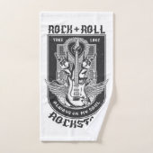 Gitarrenrock-Design Handtuch (Handtuch)