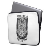 Gitarrenrock-Design Laptopschutzhülle (Vorderseite Links)