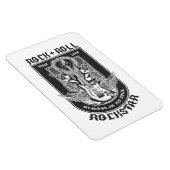 Gitarrenrock-Design Magnet (Rechte Seite)