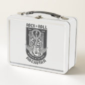 Gitarrenrock-Design Metall Brotdose (Vorderseite)