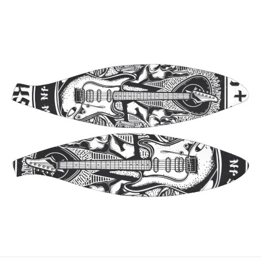 Gitarrenrock-Design Mini Basketball (Panele)