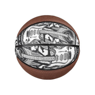 Gitarrenrock-Design Mini Basketball
