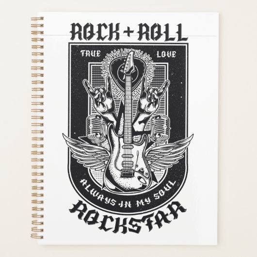 Gitarrenrock-Design Planer (Vorderseite)
