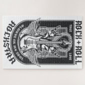 Gitarrenrock-Design Puzzle (Horizontal)