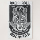 Gitarrenrock-Design Puzzle (Vertikal)