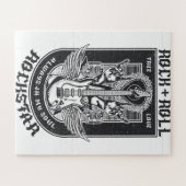 Gitarrenrock-Design Puzzle (Horizontal)