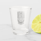 Gitarrenrock-Design Schnapsglas (Rückseite)