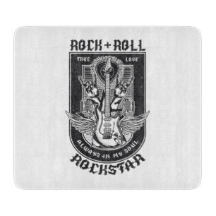 Gitarrenrock-Design Schneidebrett