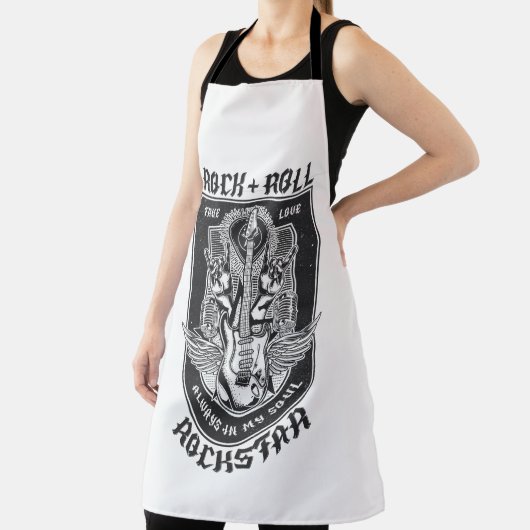 Gitarrenrock-Design Schürze (InSitu)