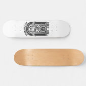 Gitarrenrock-Design Skateboard (Horizontal)
