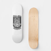 Gitarrenrock-Design Skateboard (Vorderseite)