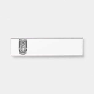 Gitarrenrock-Design Türschild